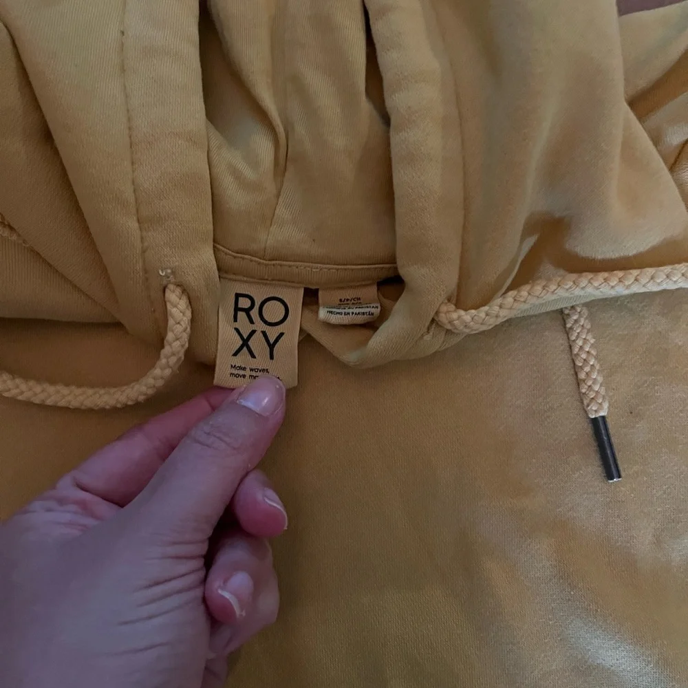 Roxy Aloha Island Hoodie in Ochre - Picture 5 of 6
